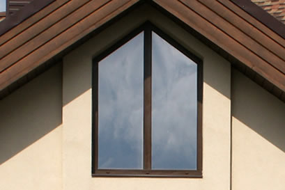 Фигурные формы окон - круглые окна, треугольные, окна домик